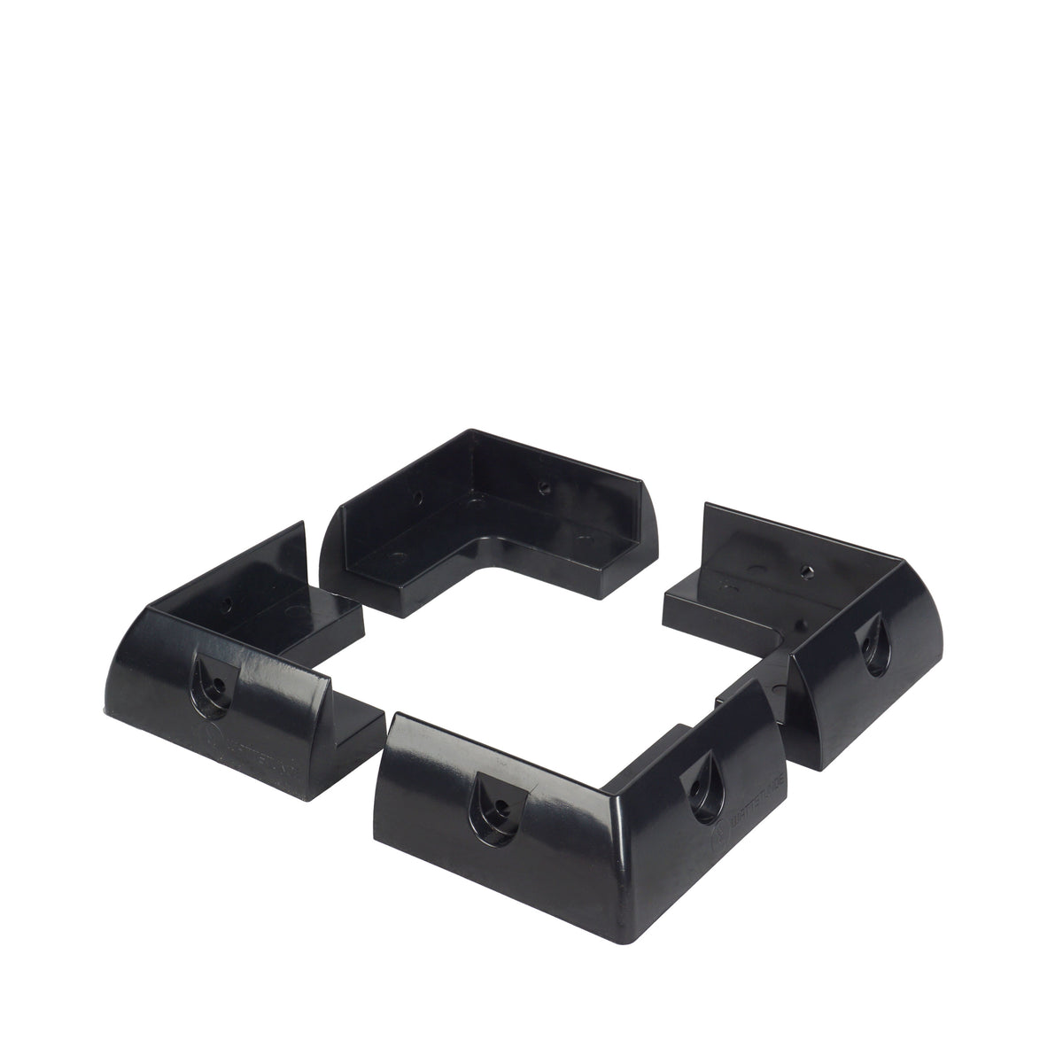 WATTSTUNDE® MOUNT Solarmodul Halterung corner schwarz