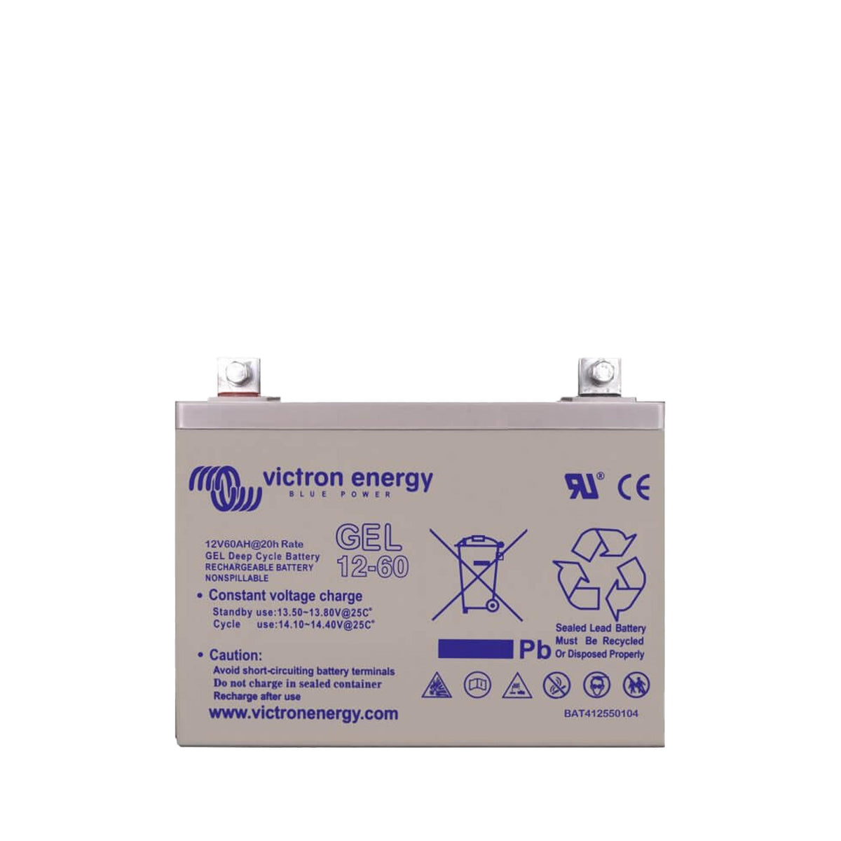 Victron 12V/60Ah Gel Deep Cycle Batt.