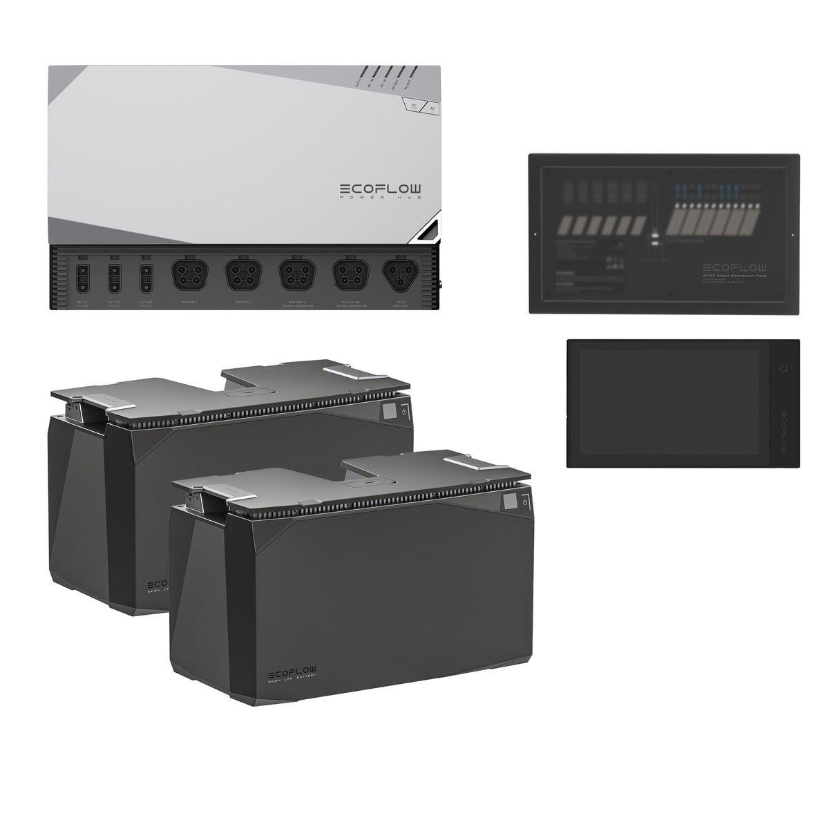 EcoFlow Power Hub 5kVA Set mit LFP Batterie 10 kWh