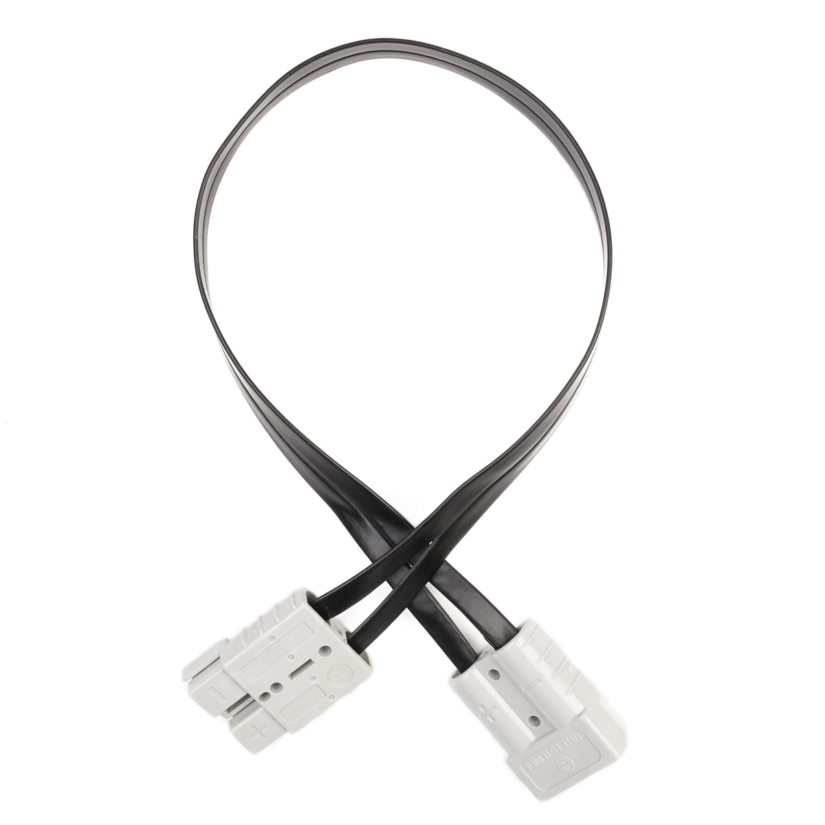 WATTSTUNDE® Ribbon Cable A50/A50 50 cm black
