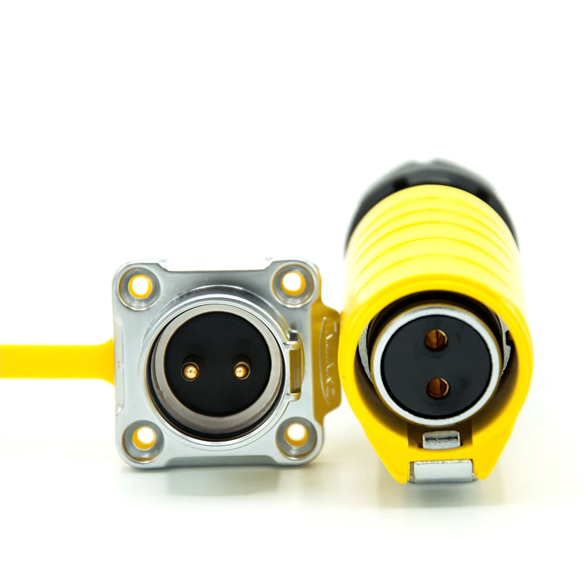WATTSTUNDE® external connection plug/socket YELLOW