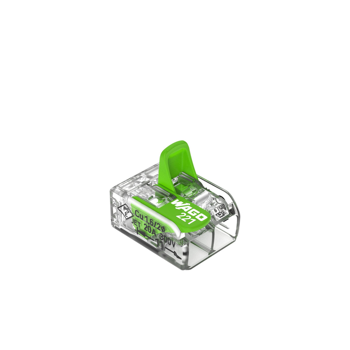 WAGO Verbindungsklemme Green Range flexibel bis 4mm² - 221-422