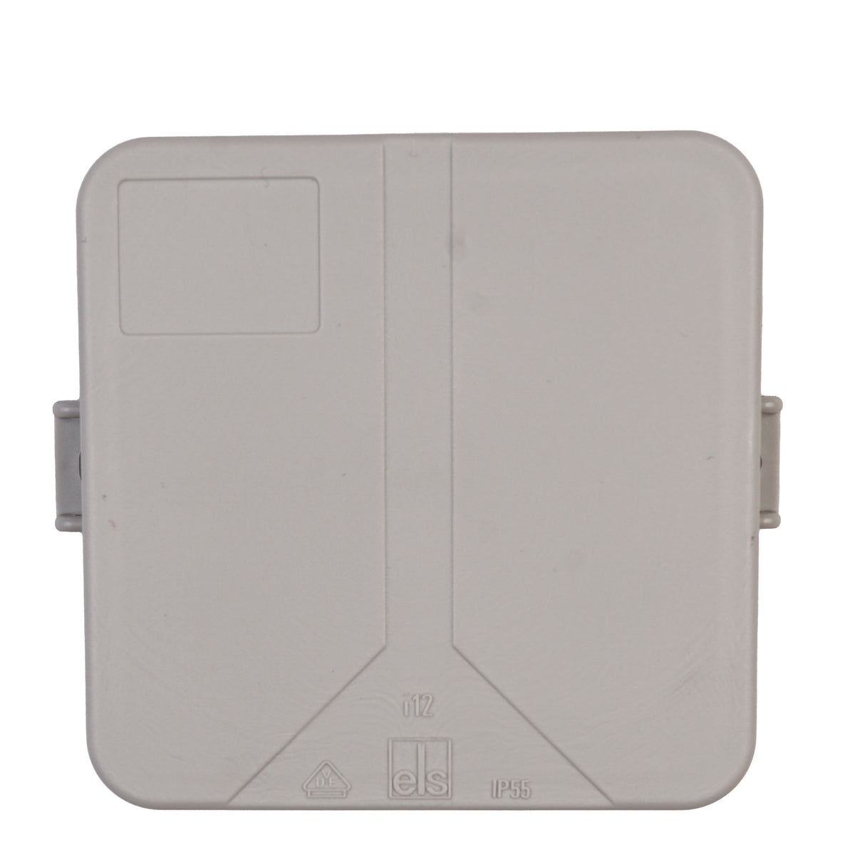 Junction box ELS 85x85x37mm IP55 (VDE 0606)