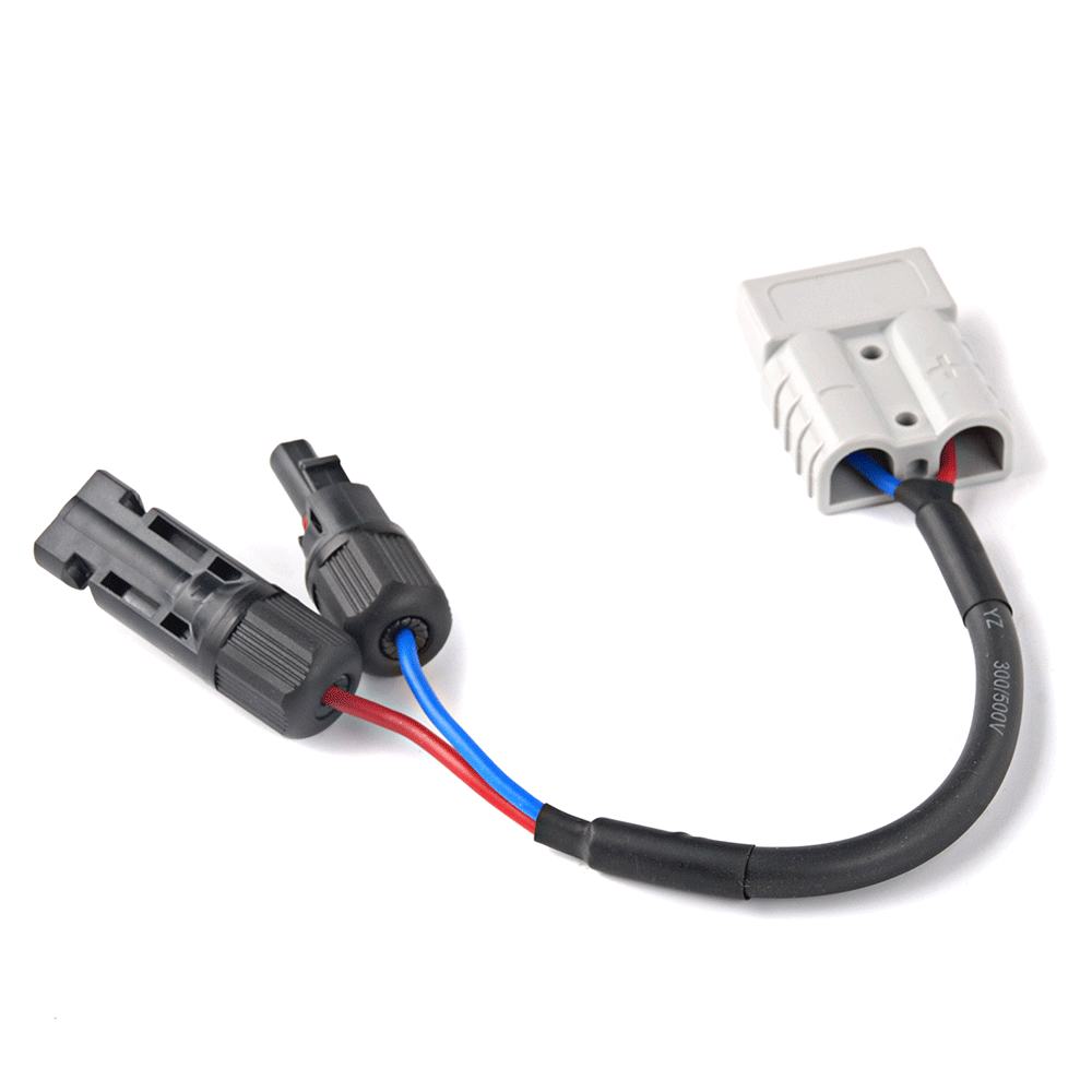 WATTSTUNDE® adapter cable (2x) 4mm² Type-MC4/A50 20cm black