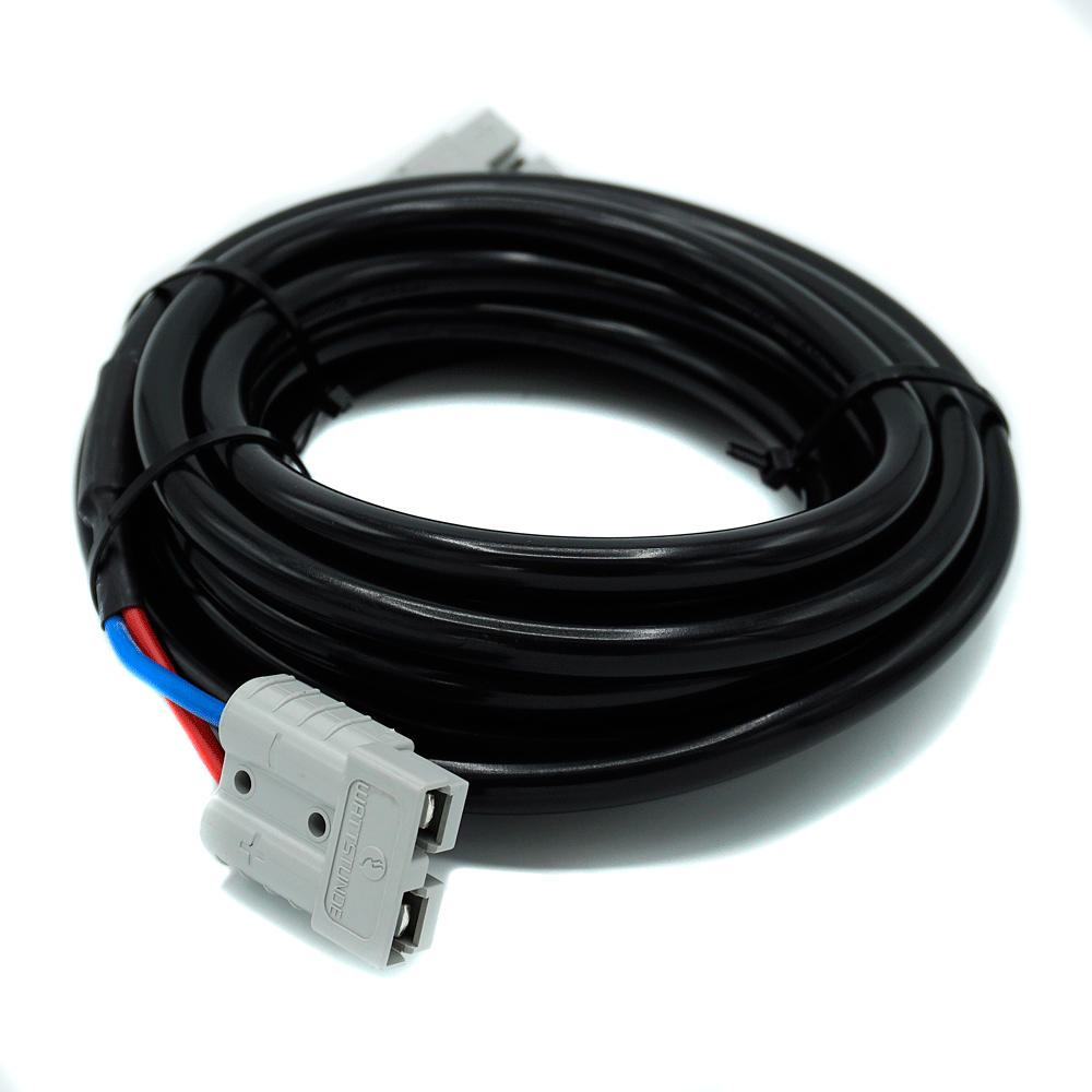 WATTSTUNDE® Extension Cable (2 x) 4 mm² A50/A50 10 m Black