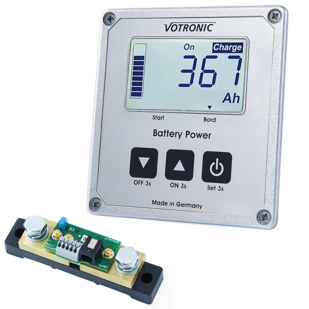 Votronic LCD battery computer 200S + 200A Smartshunt - 1266