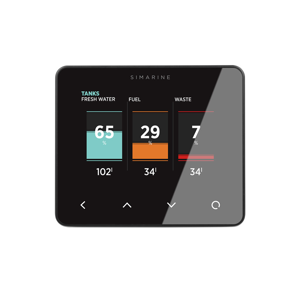 Simarine PICO Battery Monitor - silver without frame