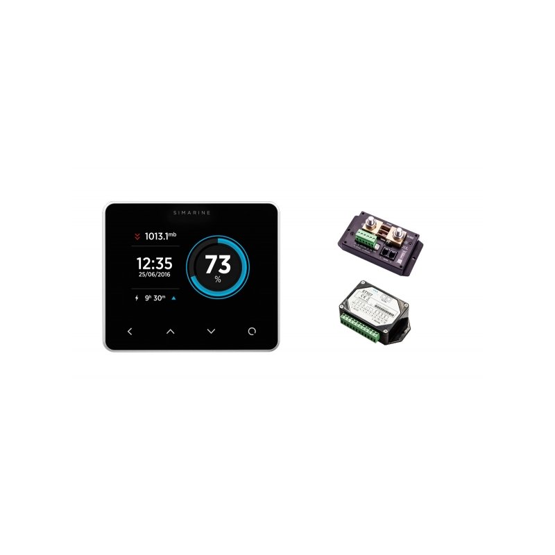 Simarine PICO Standard Set Rev23 - Schwarz ohne Einbaurahmen