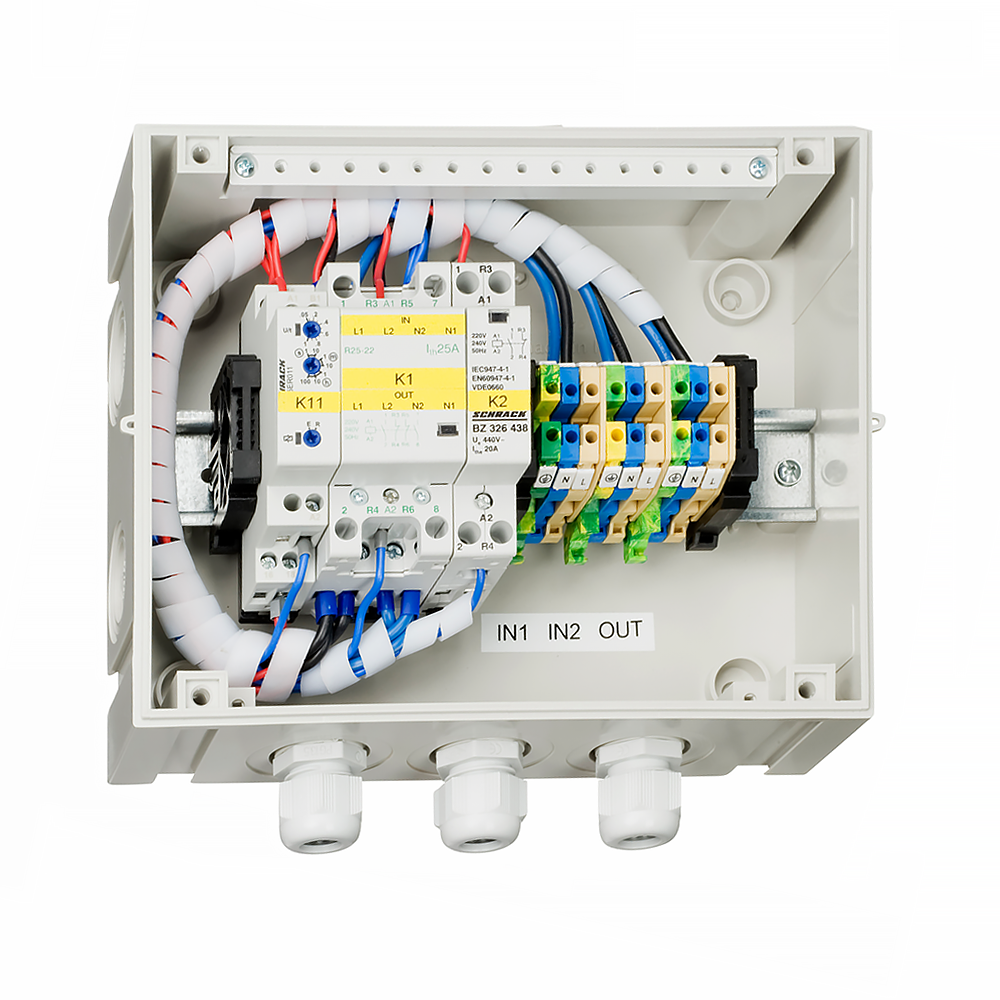Victron VE Transferschalter 5 kVA, einphasig, 200-250 Vac
