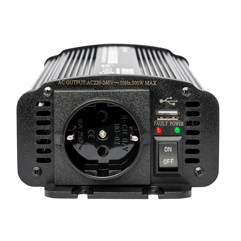 WATTSTUNDE® 300W / 600W 12V sine wave voltage converter WS12/300SI
