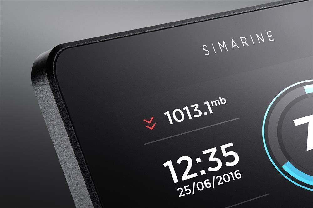 Simarine PICO Battery Monitor - silver without frame