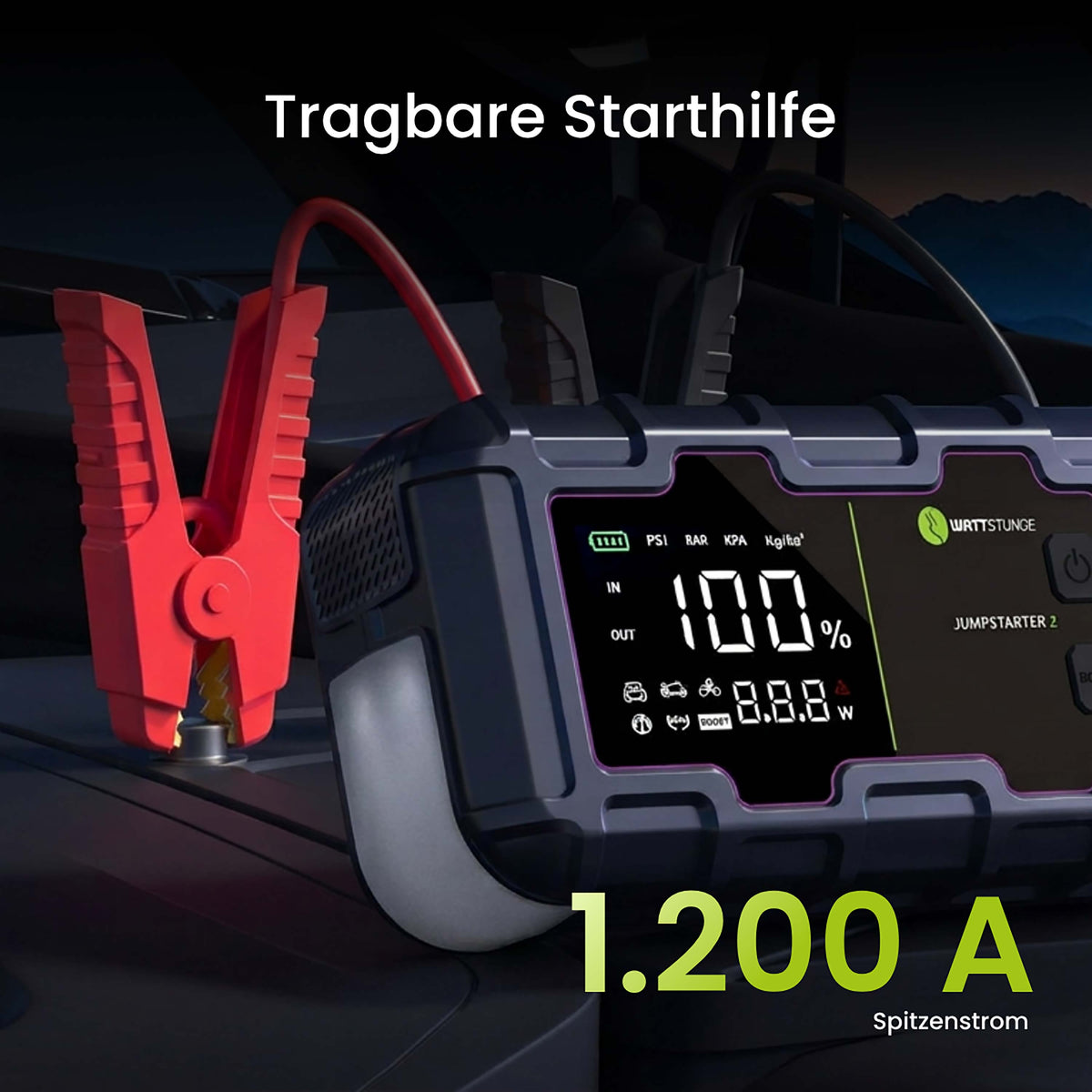 WATTSTUNDE® Jumpstarter 2