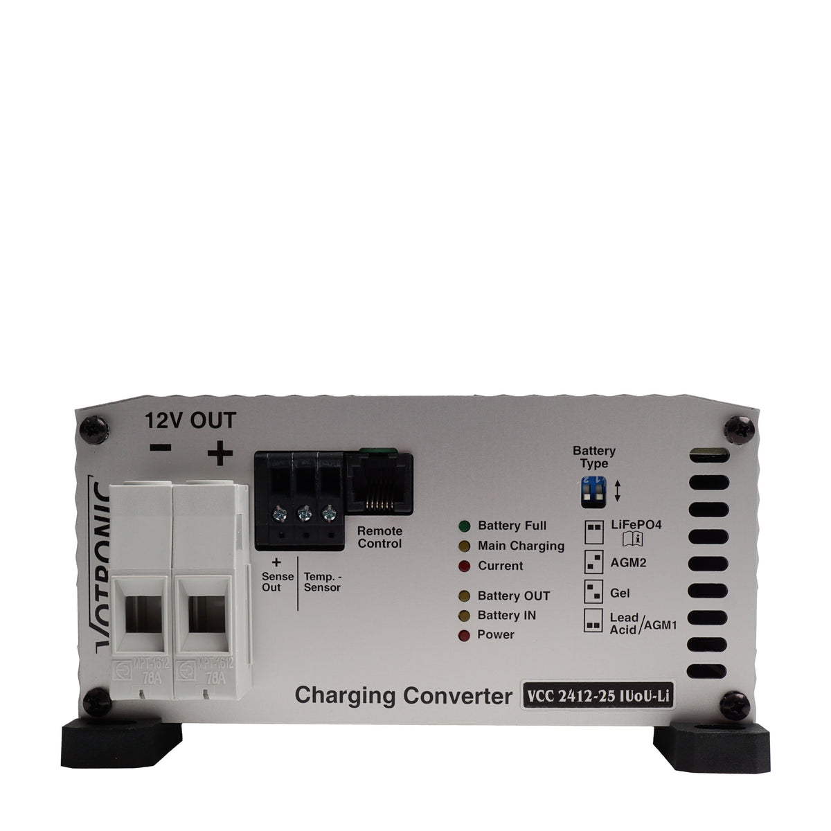 Votronic charging converter/charging booster VCC 2412-25 IUoU-Li - 3304