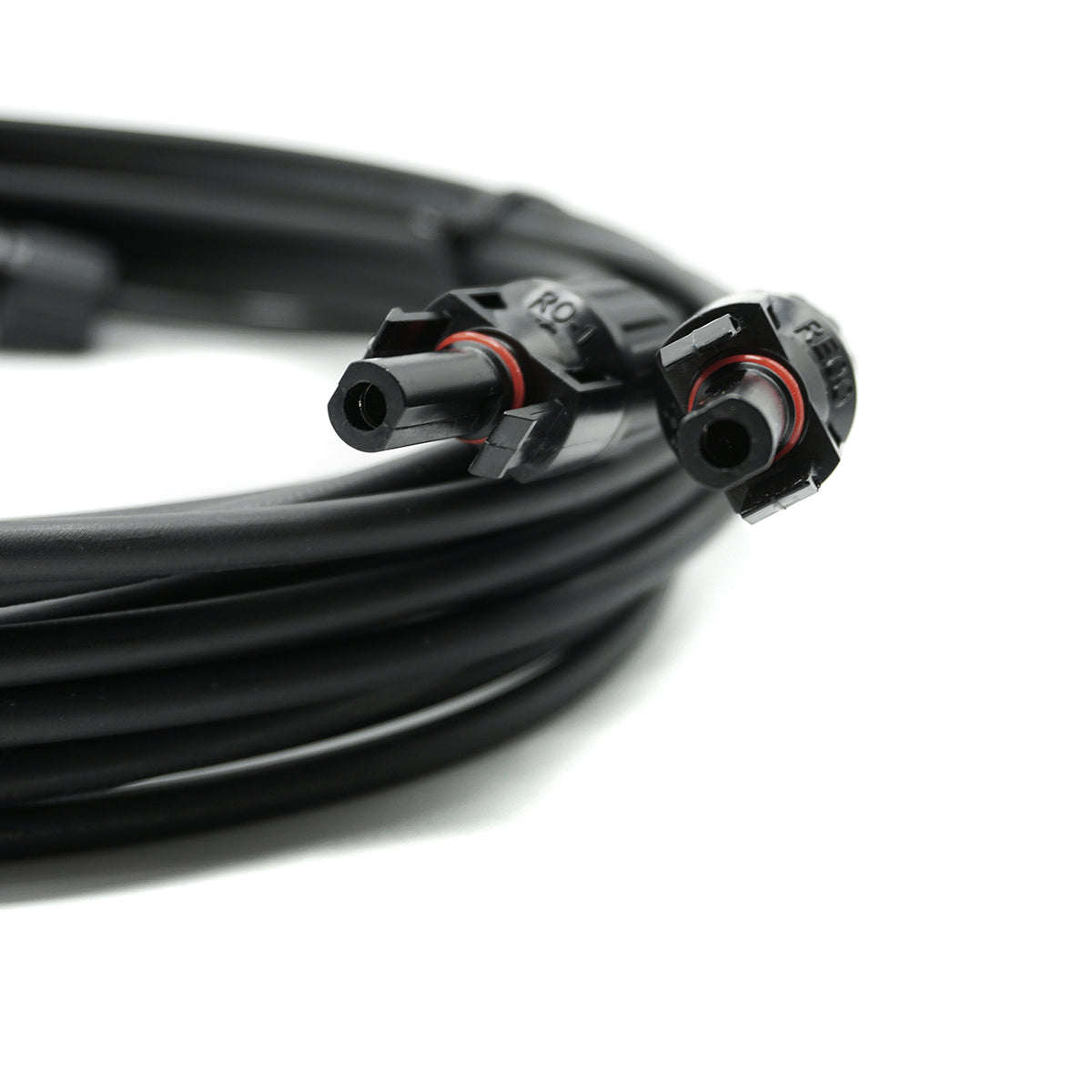 WATTSTUNDE® Solar Extension Cable 2x4 mm² Type-MC4/Type-MC4 3 m Black