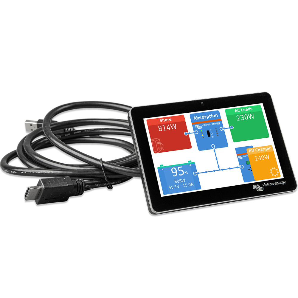 Victron GX Touch 50 touchscreen display for Cerbo GX