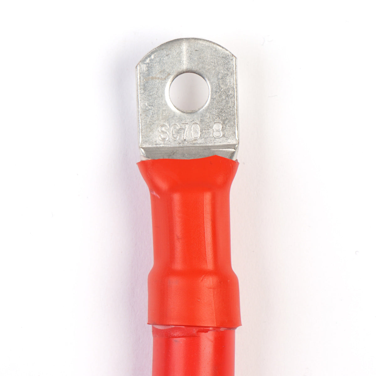 WATTSTUNDE® Battery Cable 70 mm² M8/M8 30 cm Red
