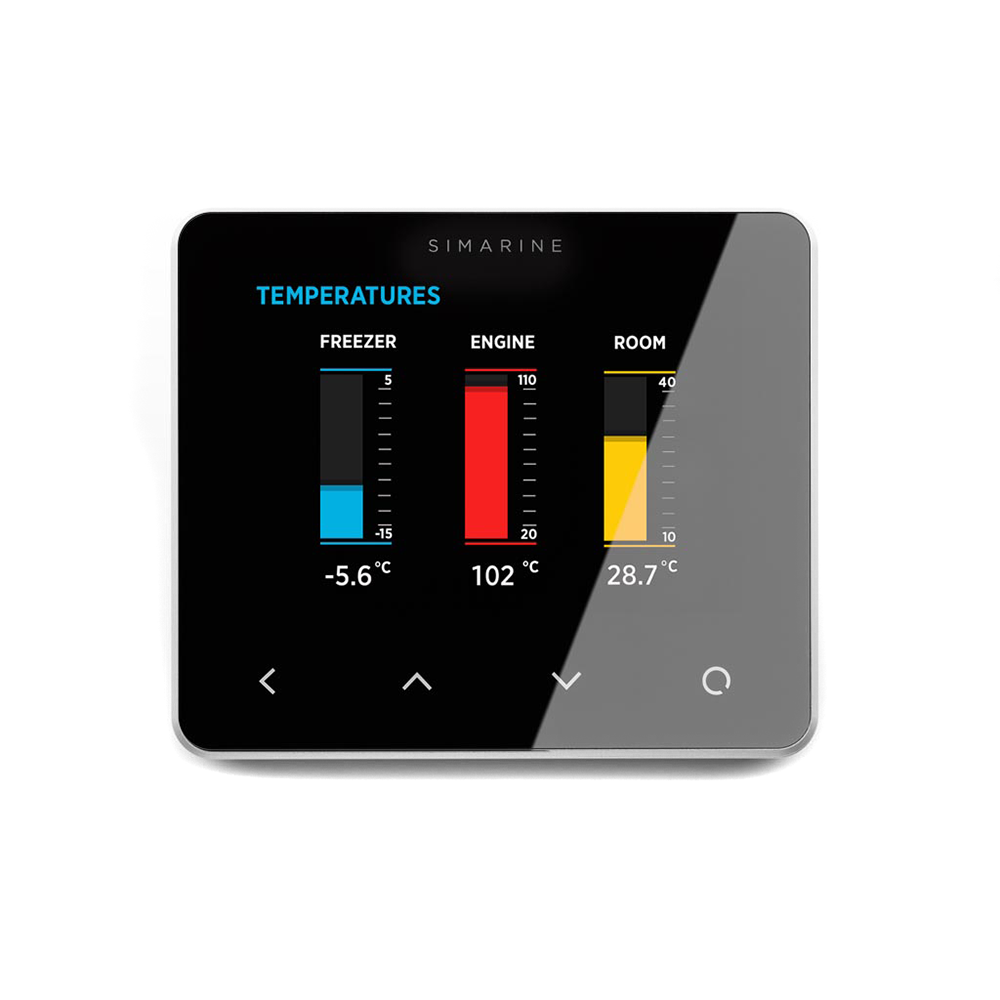 Simarine PICO Battery Monitor - silver without frame
